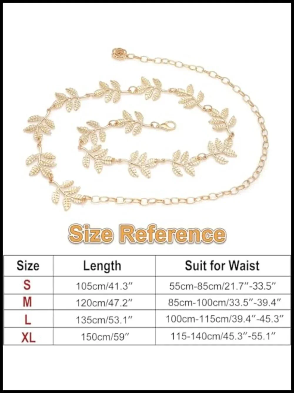 Metal Waist Chain Body Belly Belt Chains Jewelry Accessories